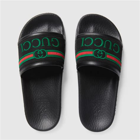 kids gucci sliders|gucci slides girls.